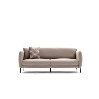 Sofá Cama 3 Plazas Venus Crema