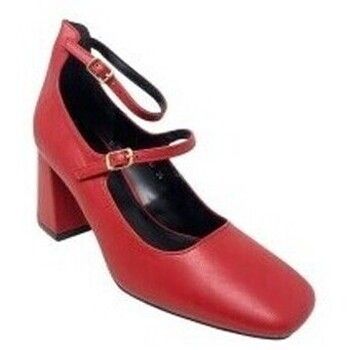 Bienve Mocasines Zapato señora b3367 rojo para mujer