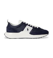 polo ralph lauren para hombre 809p07284003 zapatillas de piel train 89 marino 46 plano cordones casual