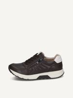 caprice sneaker brown made of leather and textile size 37