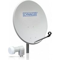 schwaiger spi993 011 antena de satelite 107 - 1275 ghz gris