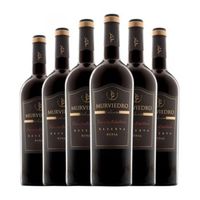 murviedro vino tinto coleccion utiel-requena reserva 75 cl 135 vol pack de 6 unidades