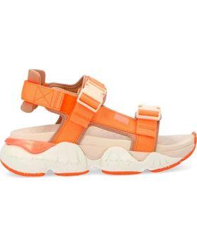 de NO NAME - KRAZEE SANDALE WOMAN NYLON STRAP-NEO WHITE-PEACH
