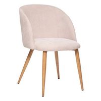 silla celeste de pana beige