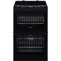 zanussi zcv46250ba 55 cm electric cooker - black black