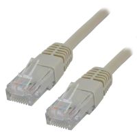 cable de red mcl cat5e uutp 1 m gris rj-45 a rj-45