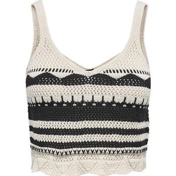 Only Camiseta tirantes TOP ONLMERIDA CROP V-NECK MUJER para mujer