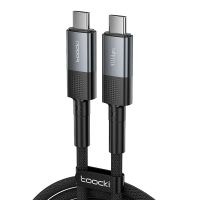 cable toocki tq-x67a pd240w de type-c a type-c que admite 8k60hz 40 gbps pd31 carga rapida transmision de datos nucleo