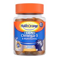 haliborange kids teens omega-3  multivitamins softies