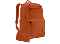 mochila para portatil - case logic ccam3216 raw copper 26 l bolsillo telefono y documentos tablet con cremallera naranja