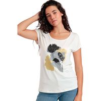 admas camiseta camiseta de manga corta best wishes para mujer