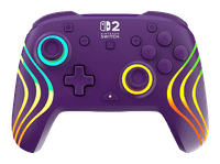 mando nintendo switch - turtle beach afterglowr wave wireless controller para  lite oled 2 morado