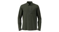 camiseta de manga larga odlo hyper contrast caqui