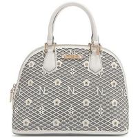 nicole lee bolso de mano bolso domo tipo satchel gracie blanco para mujer