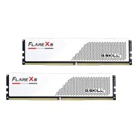 memoria ram gskill flare x5 f5-6000j2836g32gx2-fx5w 64gb 2x32gb ddr5 6000mhz cl28 amd expo blanco