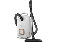 aspirador con bolsa - miele guard l1 parquet 890w deposito 35l limpieza delicada de suelos duros brilliant white