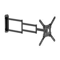 aisens soporte eco giratorio inclinable y nivelable para monitor tv 35kg de 23 65 negro