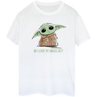 disney camiseta manga larga the mandalorian para mujer