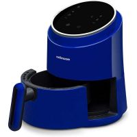 freidora de aire mellerware crunchy 15l 1230w azul con 7 programas