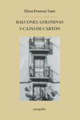 balcones golosinas y cajas de carton