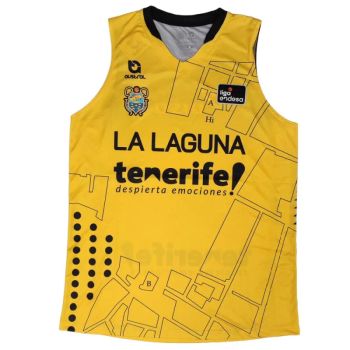 Camiseta CBC La Laguna Tenerife Torriani Amarilla ACB 2025-26