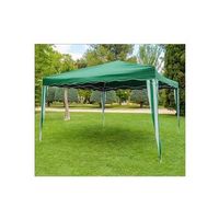 bambu pergola plegable 3x3m con altura de 25m verdeblanca dp002