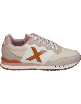 Zapatillas Munich 4150268 Beige Para Mujer 37