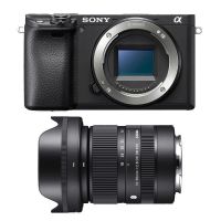 camara mirrorless sony alpha a6400 242mp 4k uhd 18-50mm f28 dc dn wifi