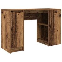 escritorio de madera vieja 120x42x76 cm madera de ingenieria vidaxl