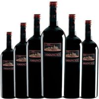 amancio tempranillo vino tinto espana pack 6 botellas 75 cl 145 vol
