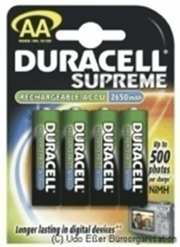 DURACELL PILA RECARGABLE HR6 AA 2400mAh BLISTER*4