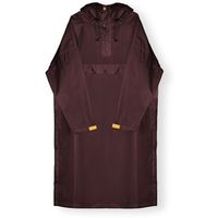 lemon jelly abrigo poncho rainy 03 - dark berry para mujer