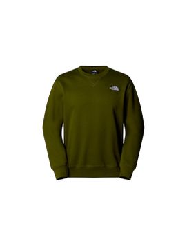 Sudadera The north Face Essential Relaxed Crewneck Woodland Verde Hombre