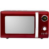 daewoo kensington sda1656 solo microwave - red red
