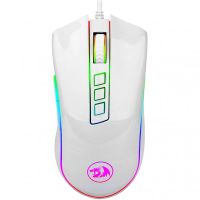 redragon m711 cobra white rgb raton gaming 10000 dpi blanco