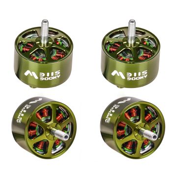 1/4PCS Flashhobby M3115 3115 Motor brushless de alta velocidad 900KV 3-6S para CX10 /Rekon10 Pro / Pumpkin 10 DIY Drone