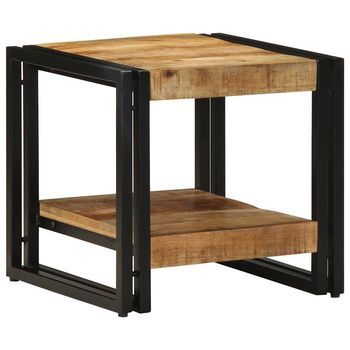 Mesa De Centro 40x40x38 Cm Madera - Marrón