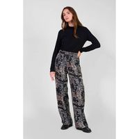le temps des cerises pantalones pantalon amplio y holgado bulbiza para mujer
