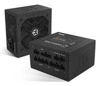 fuente alimentacion 1200w nox hummer gdm 1200w gold 80 plus gold negro