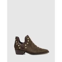 another trend botines botin 5646 marron para mujer