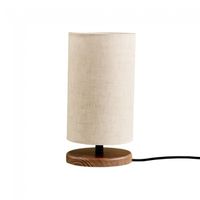 lampara de mesa niron crema 30