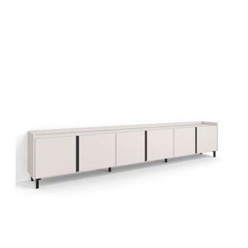 Mueble Tv Campillos-02 Con Puertas Abatibles Para Salón