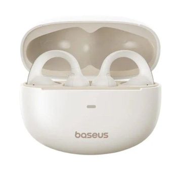 Auriculares Baseus Bowie MC1 inalámbricos Bluetooth deportivos con micrófono y resistencia IP57 blancos