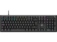 teclado gaming - corsair k70 core retroiluminacion rgb teclas abs mando multifuncion negro