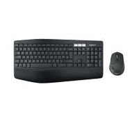 logitech mk850 performance teclado ratan incluido universal rf wireless  bluetooth qwerty espaaol negro