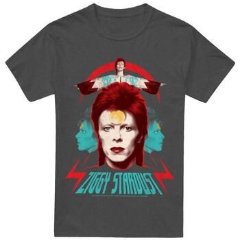 David Bowie Tops y Camisetas Ziggy Heads para mujer