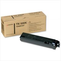 kyocera tk-500k original black toner cartridge
