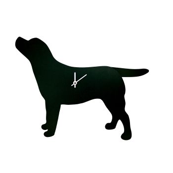 Wagging Tail Dog Clock in Labrador