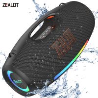 altavoz bluetooth portatil es-zealot-s89 250 w modelo stormbox con subwoofer para uso en exteriores certificacion ip67 ideal para fiestas 20 horas de reproduccion con luces led