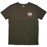 lynyrd skynyrd tops y camisetas mini biker patch logo para mujer